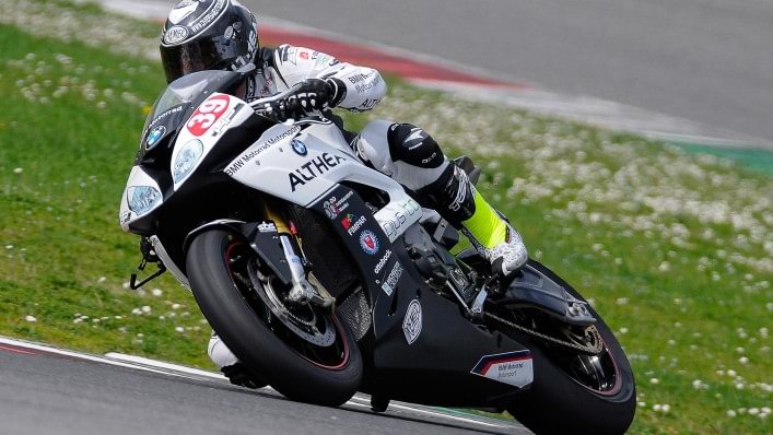 Emiliano Malagoli in pista
