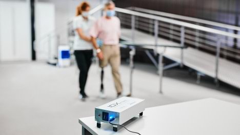 Utilizzo del Plasma Generator in un ortopedia